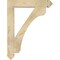 Ekena Millwork Legacy Arts & Crafts Rough Sawn Bracket, Douglas Fir, 4"W x 26"D x 34"H BKT04X26X34LEC03RDF - alternate 4